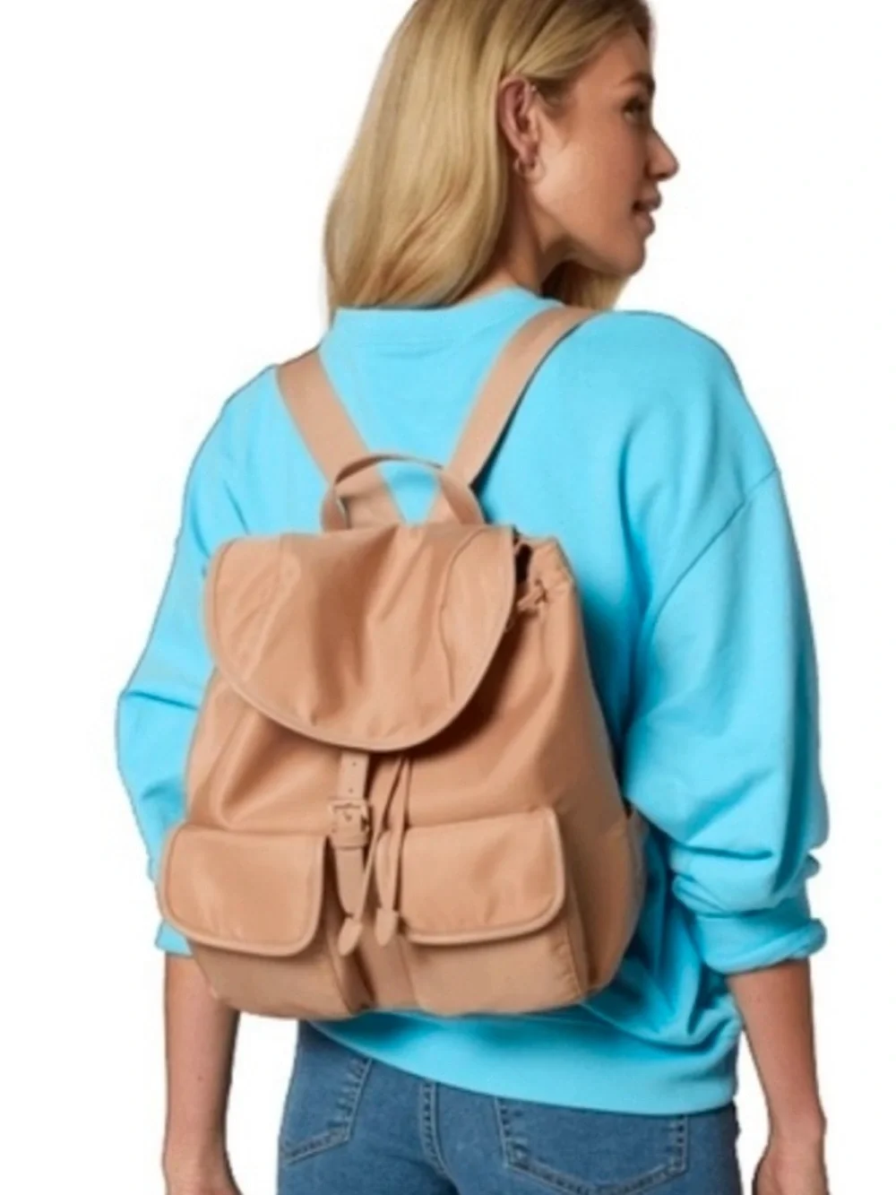 Year of Ours Tan Women's Backpack Tote